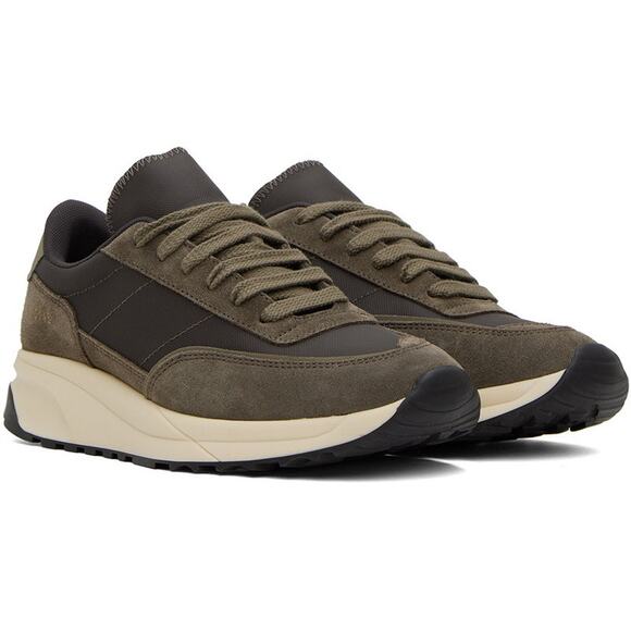 Woman by Common Projects 6140 Track Technical Sneakers in Tobacco 41 - Picture 1 of 5